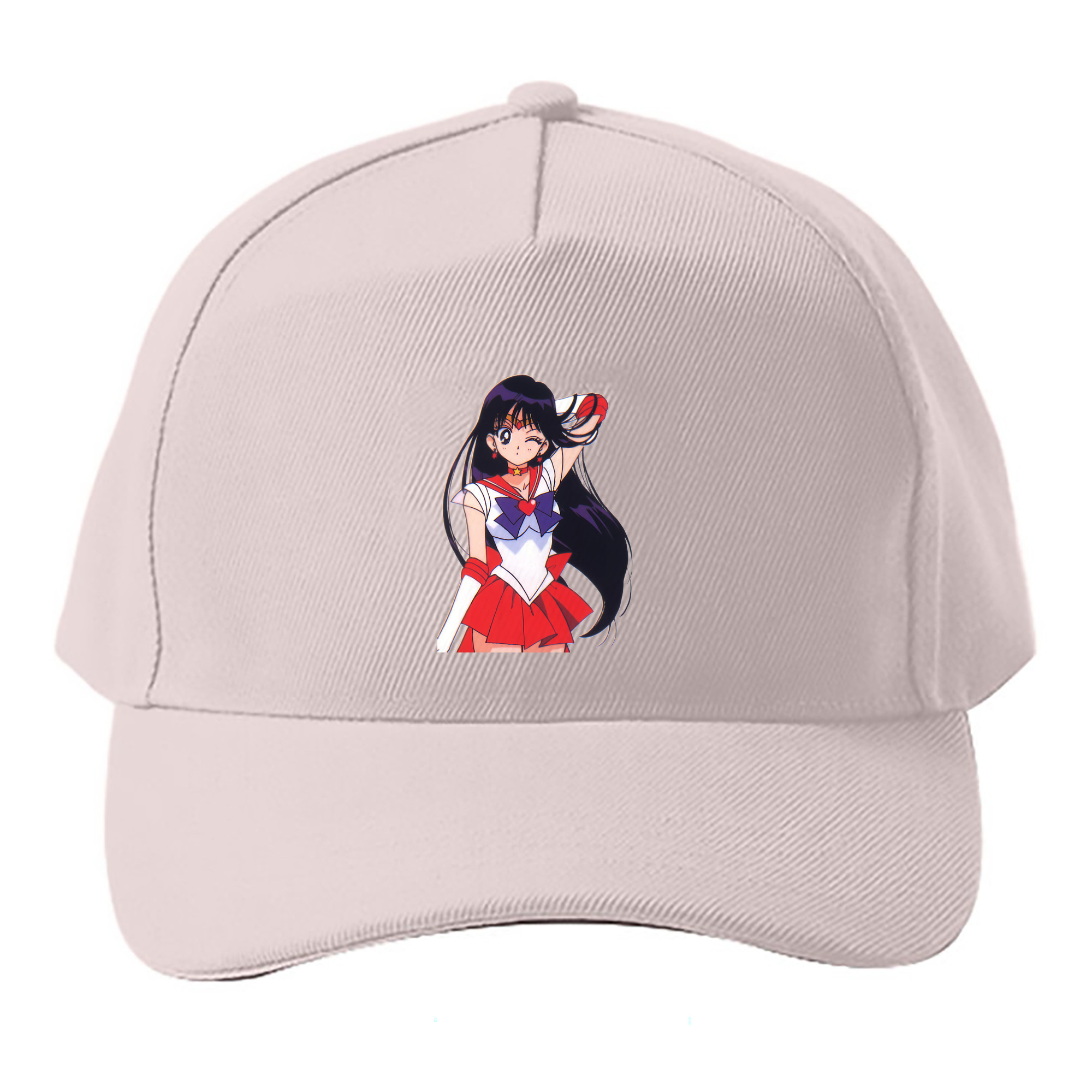 （画像用） 美少女戦士セーラームーン 火野レイ ひの レイ Sailor Moon Hino Rei （セーラーマーズ,Sailor Mars） ベースボールキャップ 綿100％ 男女兼用 帽子 スポーツ